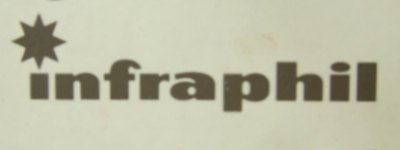 het Philips Infraphil warmtelamp woordmerk uit 1969 (2)