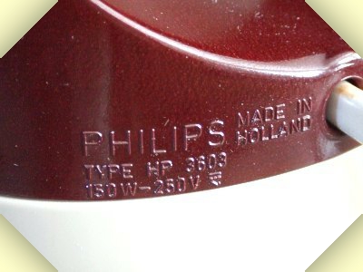 Philips Infraphil HP3603 woordmerk en typenummer